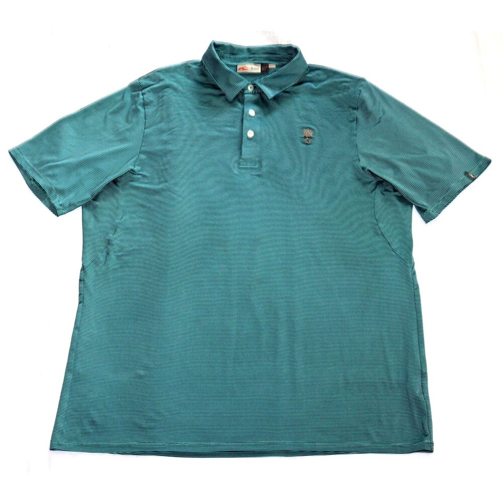 KJUS Soren Men's Performance UPF 50+ Comfort SS Golf Polo Shirt Size 52 L